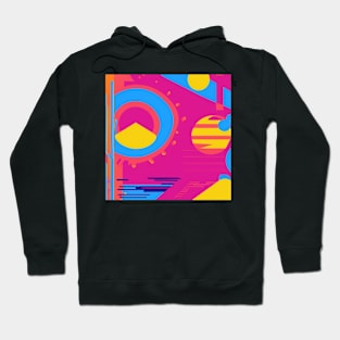 Retro Abstract Art Hoodie